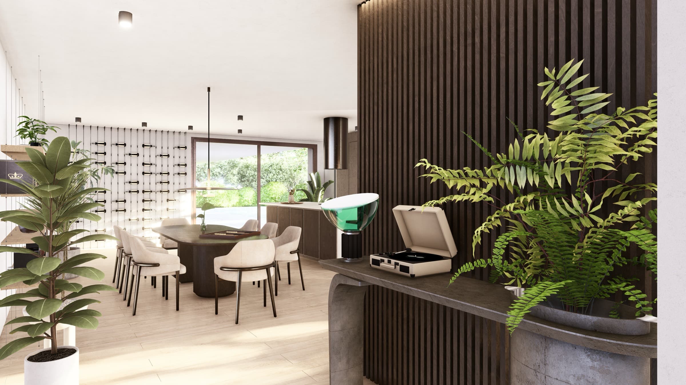 Villa Singola — render interno 1