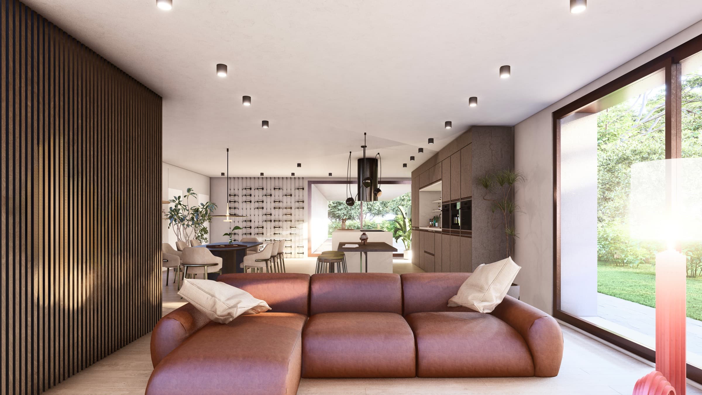 Villa Singola — render interno 3